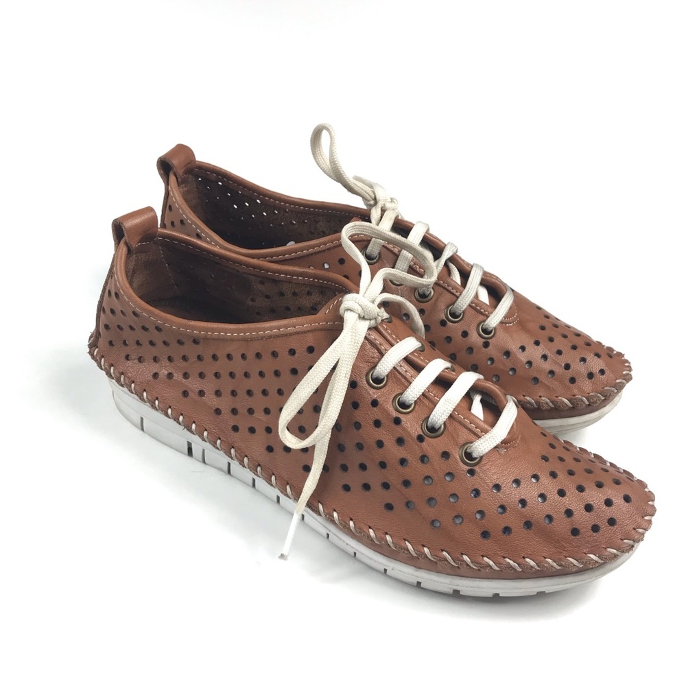 Sheridan | Mia brown leather loafers. 36